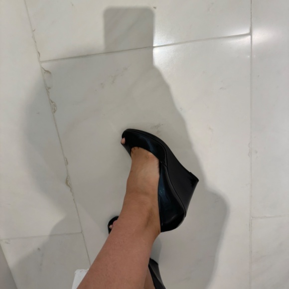 Wedges black shoes - Picture 5 of 5